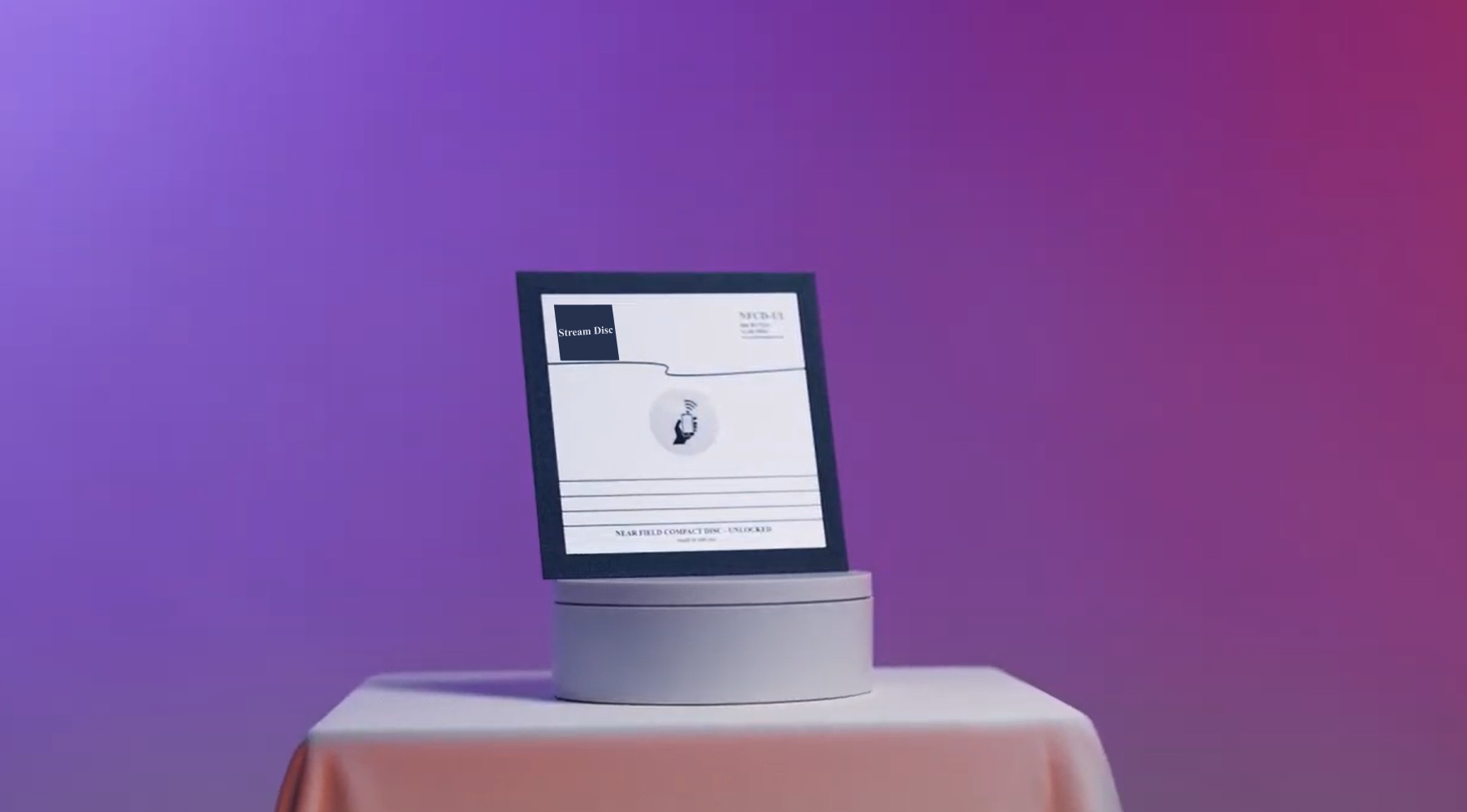 Stream Disc on stand